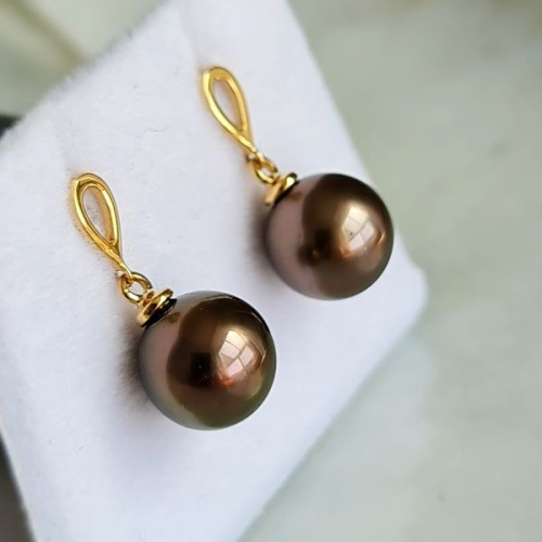 Boucles d’oreilles perlées